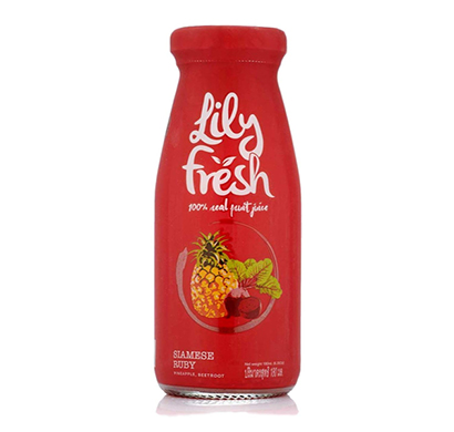 lily fresh - imported pineapple beetroot juice - 180 ml